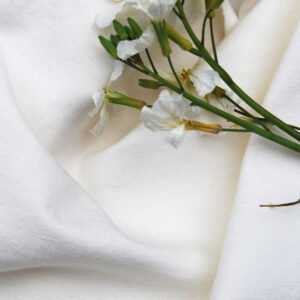 Hemp Organic Cotton Elastane Jersey Natural