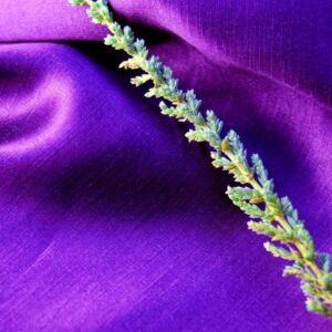 Hemp Silk Satin Purple