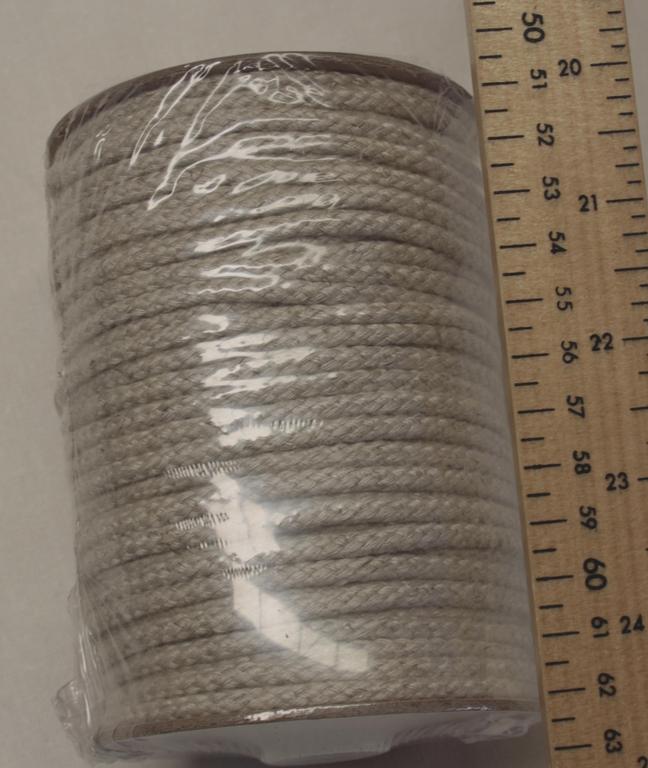 Hemp Braided Cord 4.5mm Diameter - Natural - Hemp Wholesale Australia