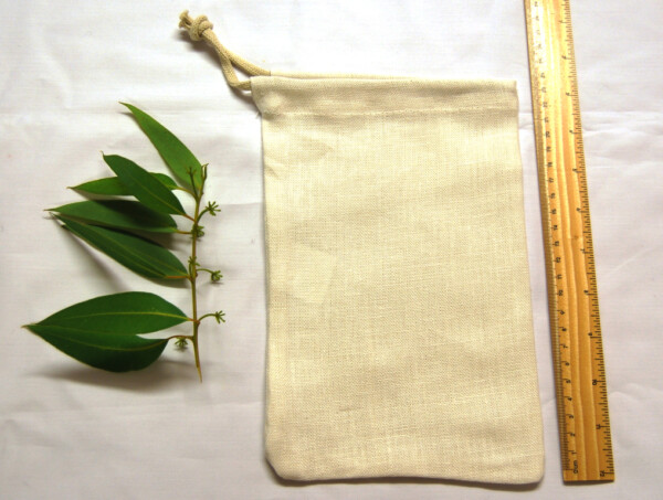 100% Hemp Drawstring Bag /Sprout Bag