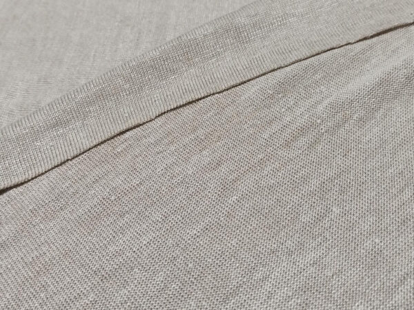 100% Hemp European Single Jersey Knit Unbleached