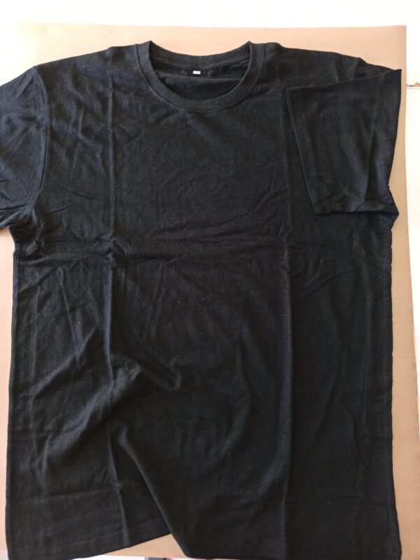 Hemp Organic cotton Men's T-shirt Black